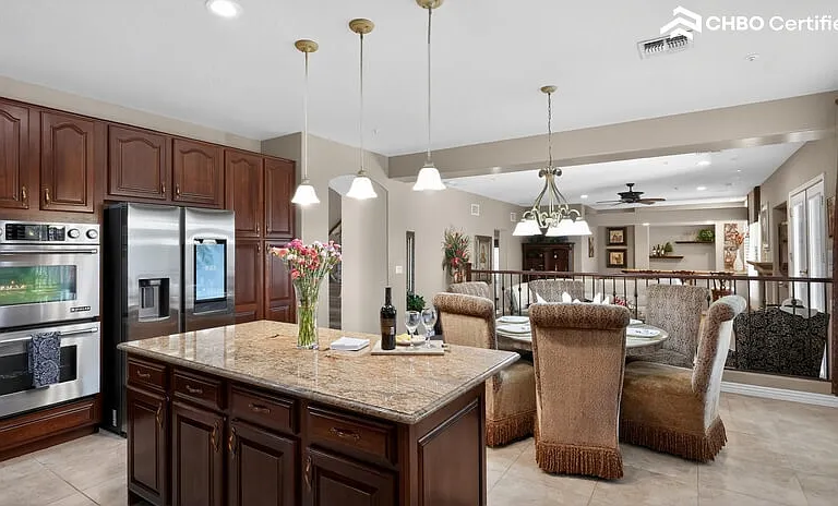 Fully equipped kitchen for a chef's cooking