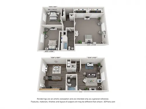 Floor plan Monroe
