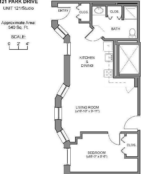 2nd image of 121B Park Dr #S