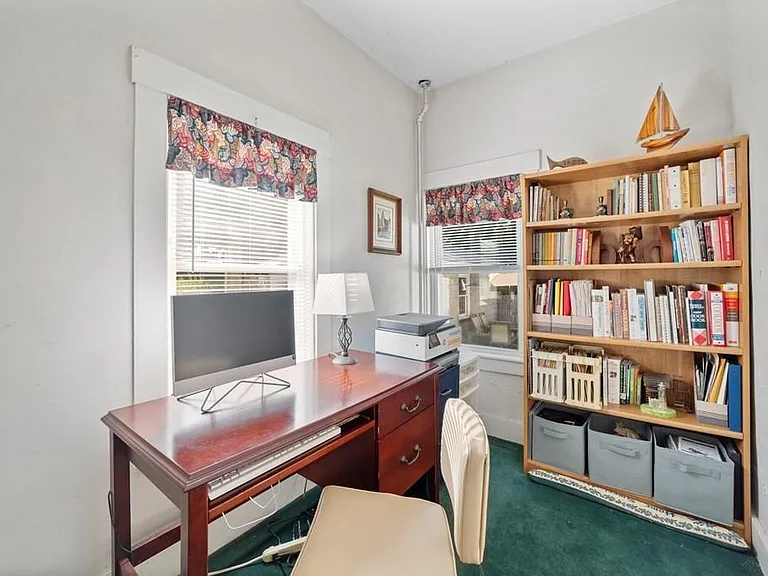 Same room with furniture for scale