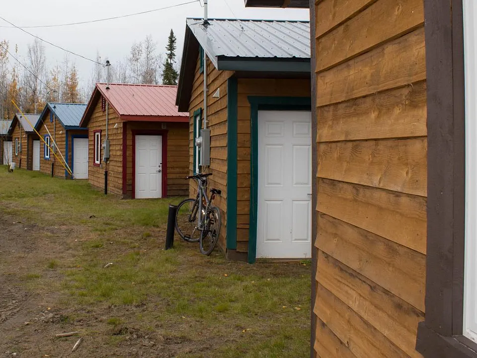 Rear of the units
