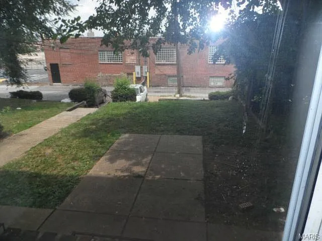 Private backyard and patio area