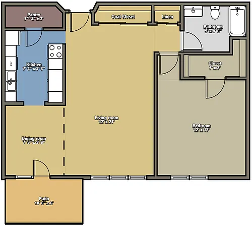 Floor plan B