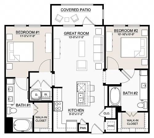Floor plan B1