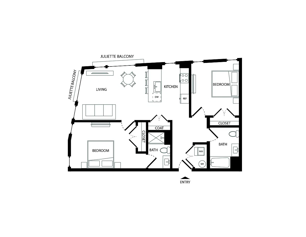 Floor plan Moore Alt
