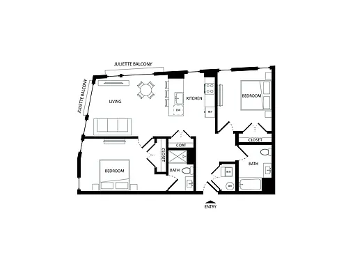 Floor plan Moore Alt