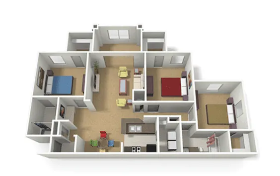 Floor plan Classic - Pinehurst