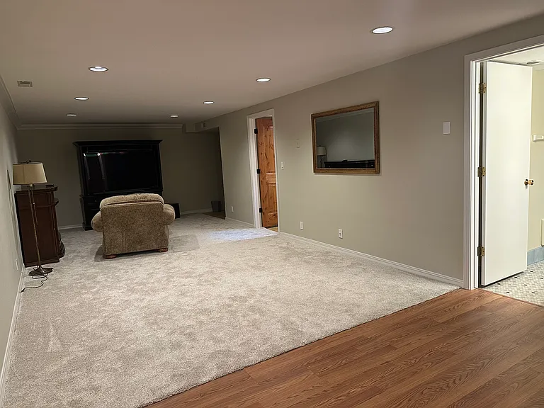 door at right is to the bathroom