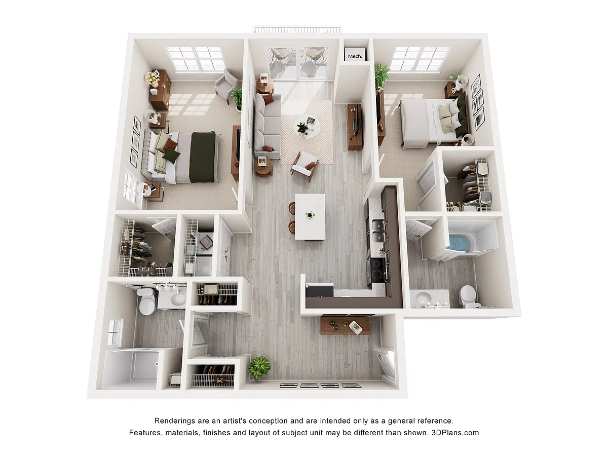 Floor plan Crosswind