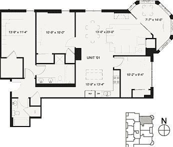 1st image of 1464 S Michigan Ave APT 2001