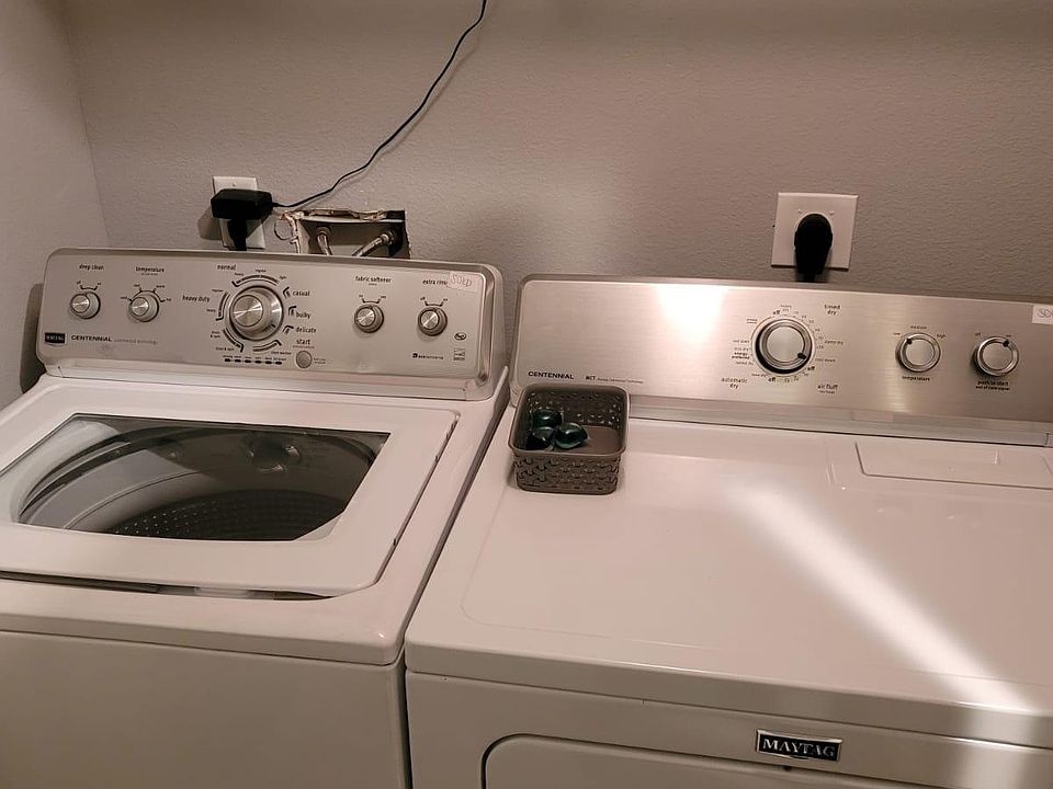 laundry area