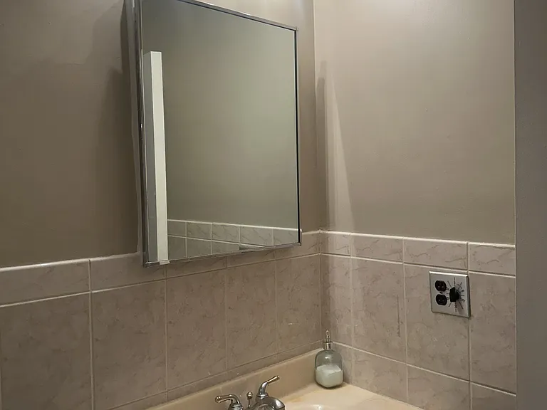 Main bathroom attached to bedroom