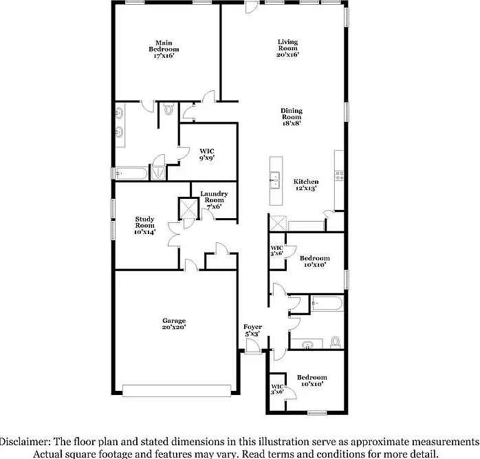 3 bed, 2.0 bath, 2134 sqft, $2,380 — Photo 2