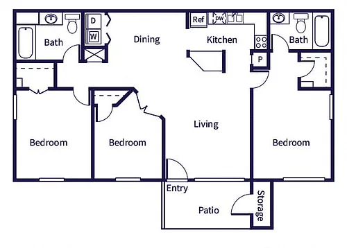 Floor plan C1