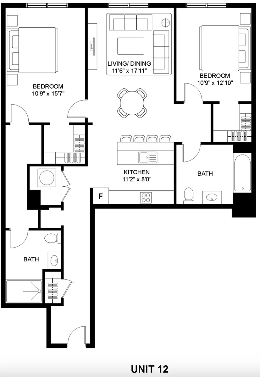 Floor plan PH12