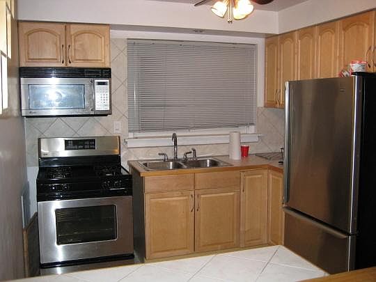 All stainless appliances