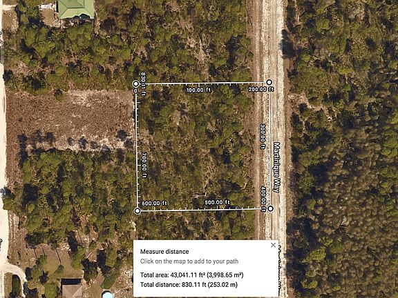 Aerial of both lots