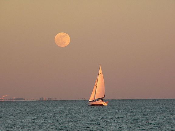 St Petersburg Moonrise