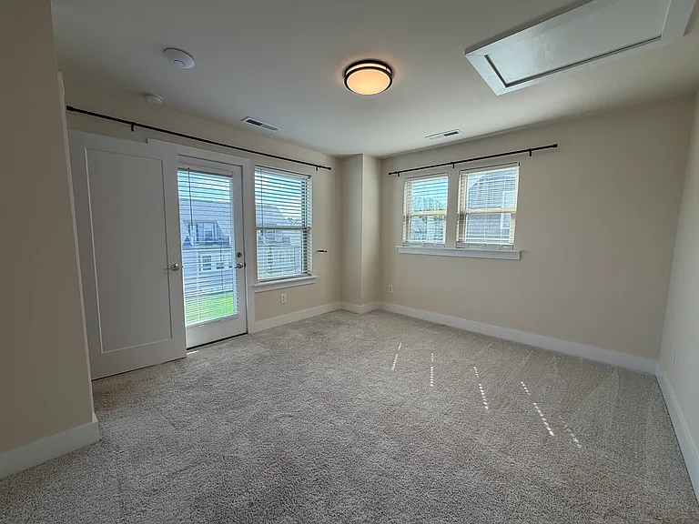 Bedroom on 3rd floor leading to rooftop terrace