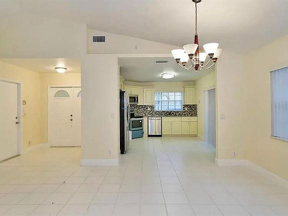 Living area off the kitchen