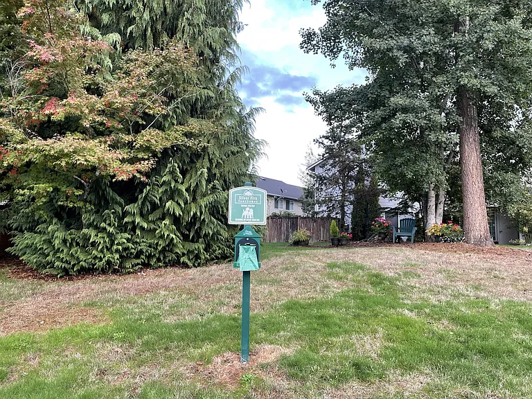 Community maintained open space.
