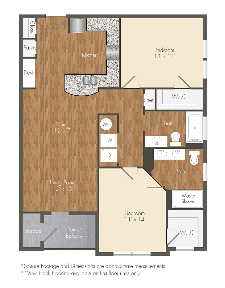Floor plan B3 - The Rome