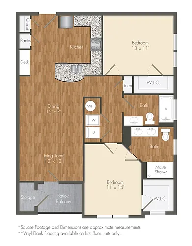 Floor plan B3 - The Rome