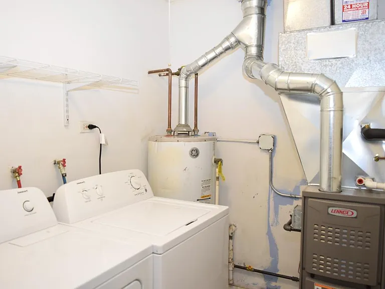 W/D Furnace and Hot Water Heater