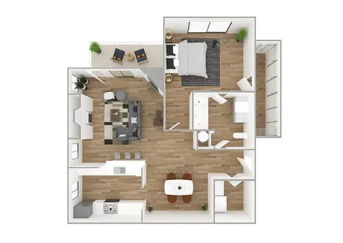 Floor plan Montreal | Renovated