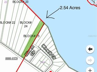 144 Drayton Island Rd LOT 25, Georgetown, FL 32139