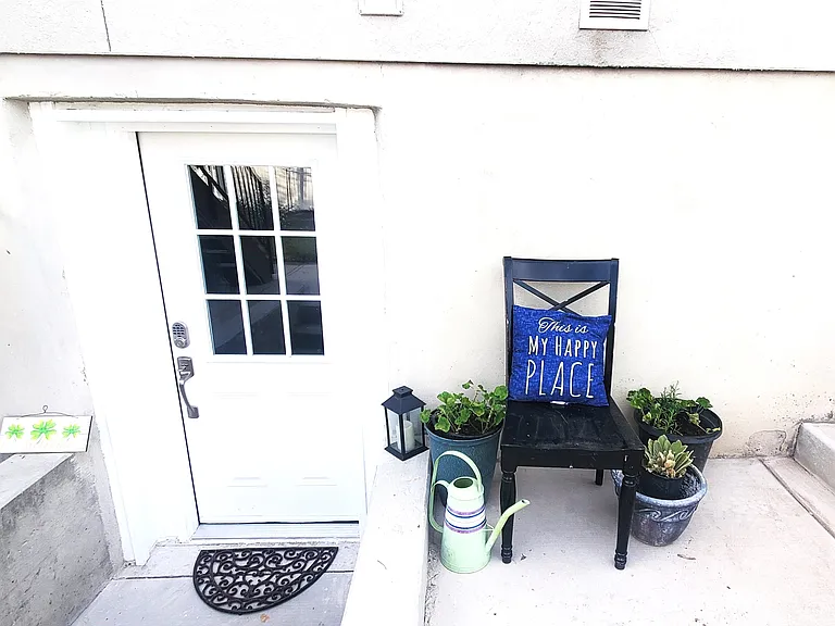 Private entrance with secure keypad entry. Enjoy a hassle-free move-in and everyday access to your unit.