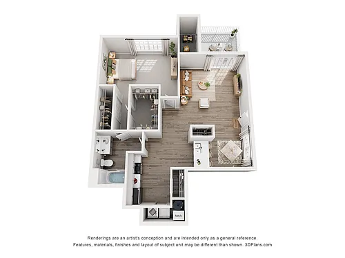 Floor plan Burnham - Premium