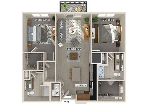 Floor plan B1