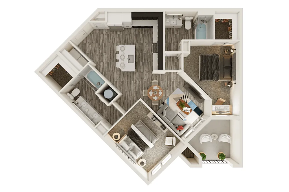 Floor plan B4