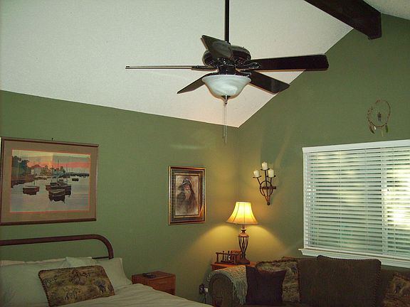 Rare elevated ceiling in Master Bedroom