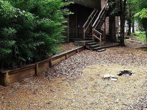 back yard