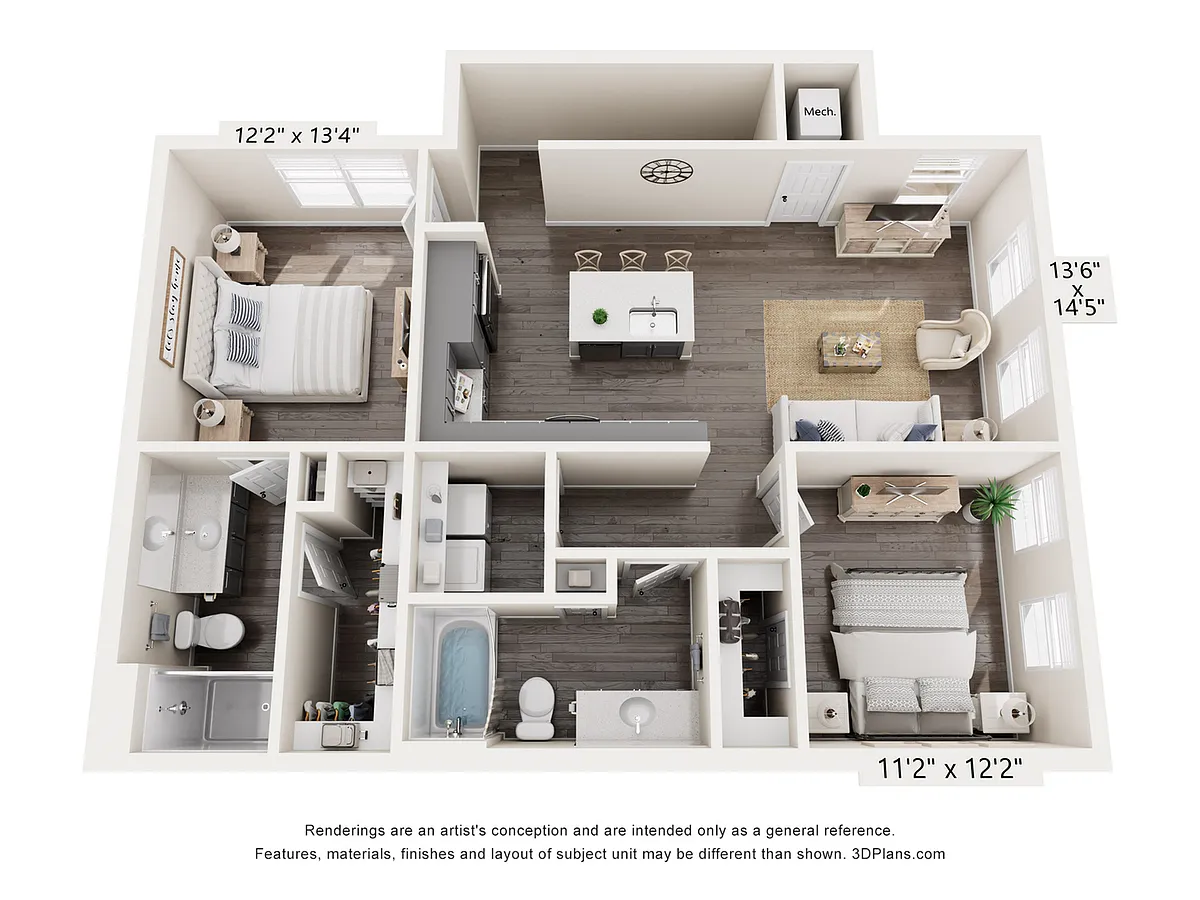 Floor plan Rosettes w/ Garage