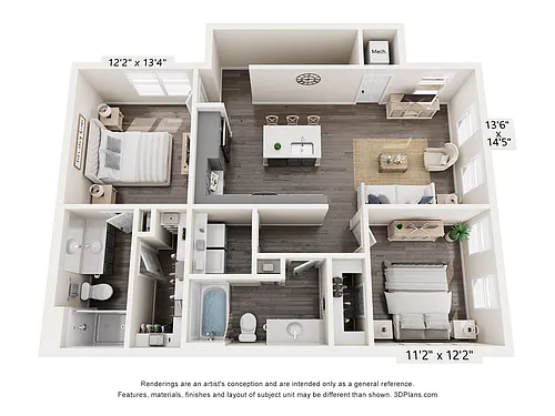 Floor plan Rosettes w/ Garage