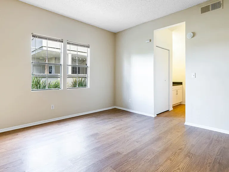 Bedroom with Hard Surface Flooring