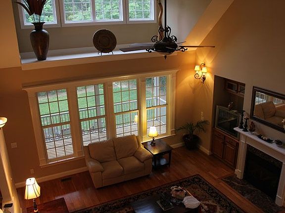 From Top of Stairs Looking Down Into Great Room