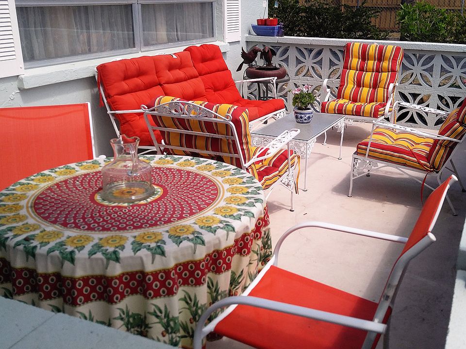large patio