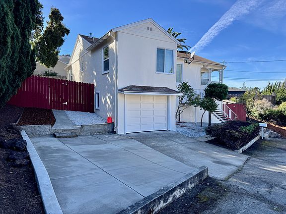 One car attached garage and additional off street parking