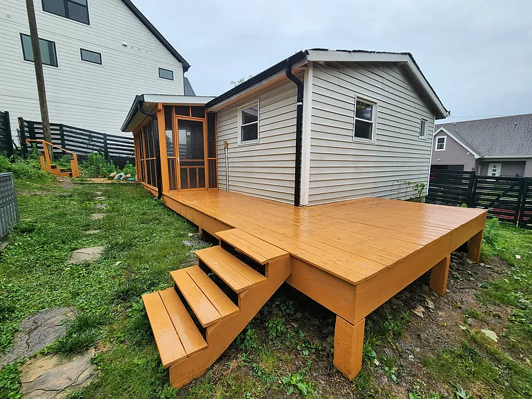 Back house - sun deck