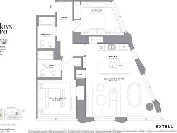 2nd image of 1 City Poin APT 33F
