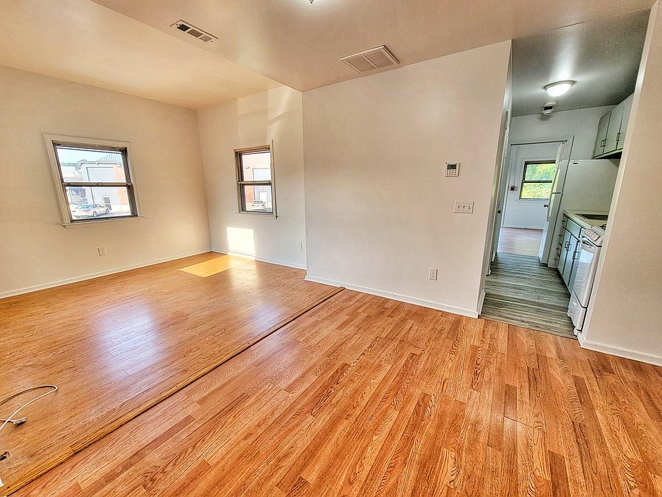 open living and dining room