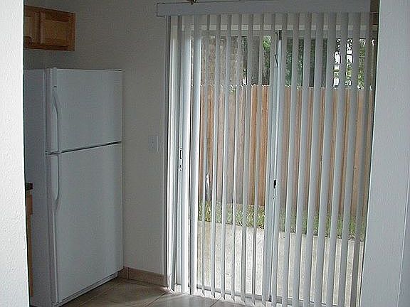 Patio view from kitchen