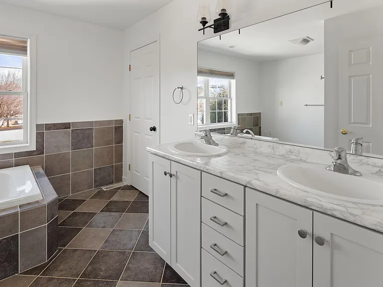 Primary bathroom.