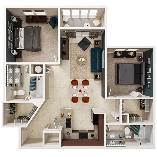 Floor plan B1