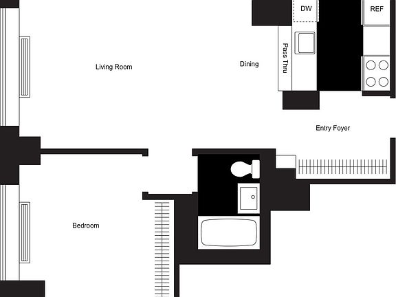 2nd image of 1 Union Sq S Penthouse 3F