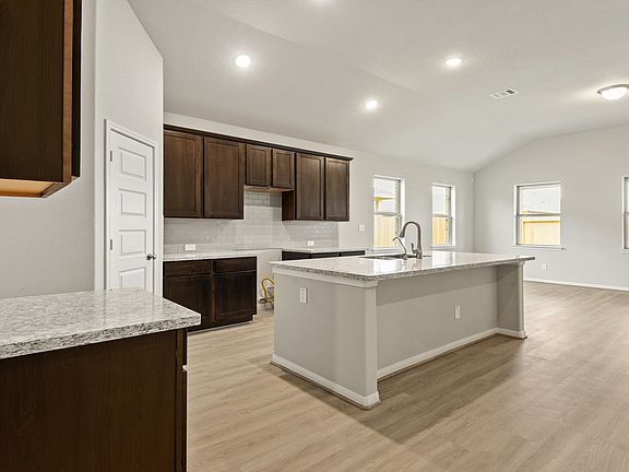 Striking open kitchen